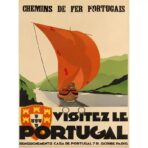 vintage portugal poster