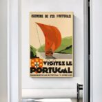 vintage portugal poster