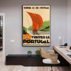 vintage portugal poster