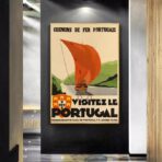 vintage portugal poster
