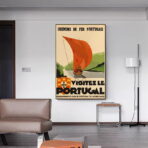 vintage portugal poster