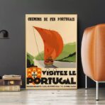 vintage portugal poster
