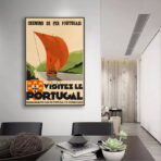 vintage portugal poster