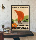 vintage portugal poster