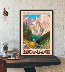 poster pralognan la vanoise