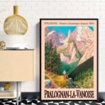 poster pralognan la vanoise