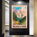 poster pralognan la vanoise