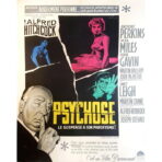 poster psychosis alfred hitchcock