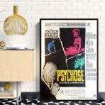 poster psychosis alfred hitchcock