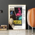 poster psychosis alfred hitchcock