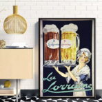 vintage alcohol advertising poster