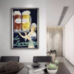 vintage alcohol advertising poster