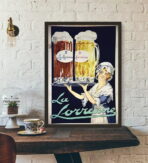 vintage alcohol advertising poster