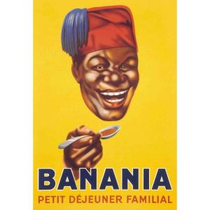 advertising poster banania