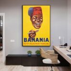 advertising poster banania