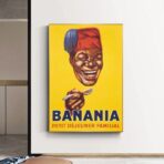advertising poster banania