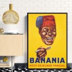 advertising poster banania