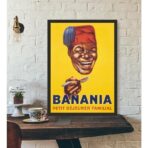 advertising poster banania