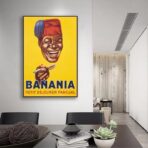 advertising poster banania