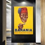 advertising poster banania
