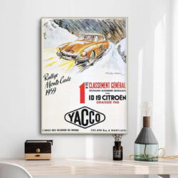 citroen advertising poster