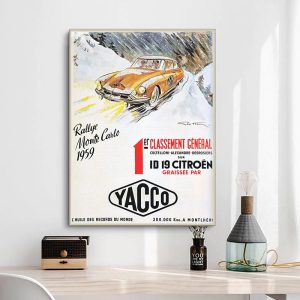citroen advertising poster