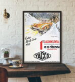 citroen advertising poster