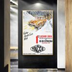 citroen advertising poster
