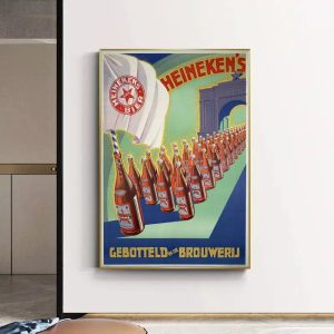 heineken advertising poster