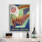 heineken advertising poster