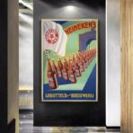 heineken advertising poster