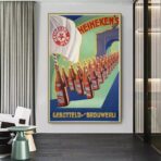 heineken advertising poster