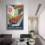 heineken advertising poster