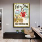 olive oil advertising poster