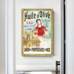 olive oil advertising poster