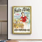 olive oil advertising poster
