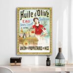 olive oil advertising poster
