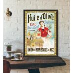 olive oil advertising poster