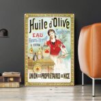 olive oil advertising poster