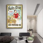 olive oil advertising poster
