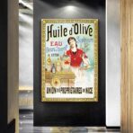 olive oil advertising poster