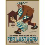 advertising poster lustucru