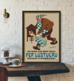 advertising poster lustucru
