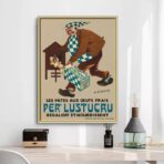 advertising poster lustucru