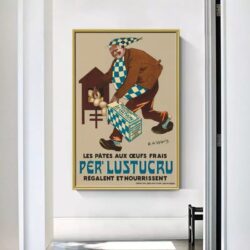 advertising poster lustucru