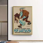 advertising poster lustucru
