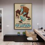 advertising poster lustucru