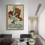 advertising poster lustucru
