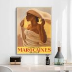 moroccan advertising poster