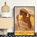 moroccan advertising poster